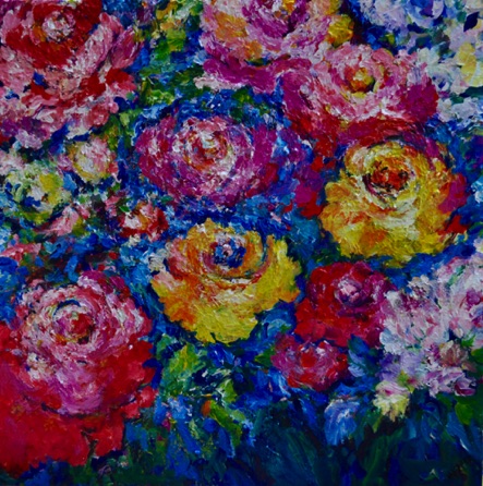 Rose Vibrations
36 x 36